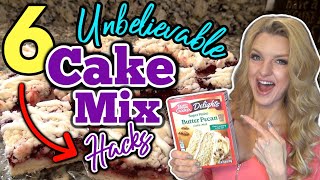 5 Incredible BOX CAKE MIX RECIPES that will Blow Your MIND! ⭐Ep.#8⭐