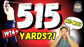 515 Yards at Age 64?! Breaking Down Golf’s Longest Drive Ever