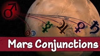 Mars Conjunction w  Every Planet