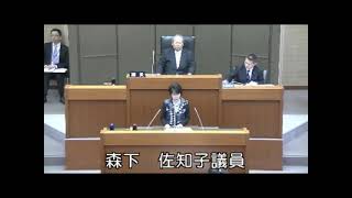 平成２５年１２月定例会（１２月１９日⑥）討論（森下佐知子議員）、採決