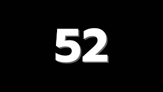 52 Second Countdown Timer With Sound Effect