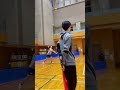 夫婦でバレーボールが出来るって最高✨ volleyball ハイキュー haikyuu 混合バレー libero receive flying spike 夫婦 fyp