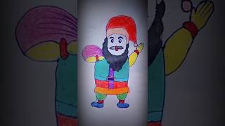 How to draw santa claus easy step by step #shorts #viral #drawing #nicedrawing