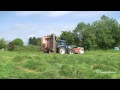 silage mowing nh t7060 u0026 kuhn mower