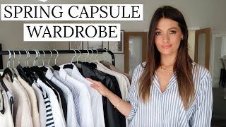 HOW TO BUILD A SPRING CAPSULE WARDROBE 2021 | CLOSET ESSENTIALS