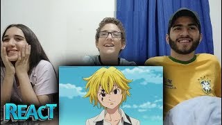 REACT - Último Episódio de Nanatsu no Taizai EP24 (Segunda Temporada) meliodas