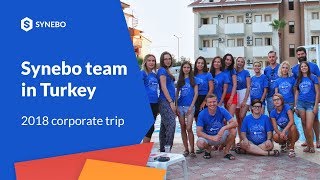 Synebo corporate trip to Turkey 2018