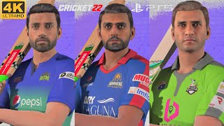 How To Download The Best PSL Teams In Cricket 22 PS5