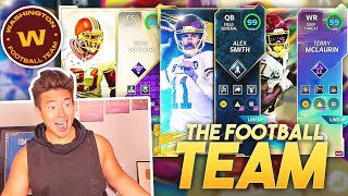 The 'Washington Football Team' Theme Team! Overpowered Lineup! Madden 21