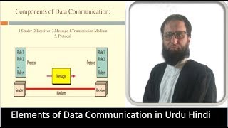 Elements of Data Communication (Hub,Switch,Router)|Types of Media in Data communication in urdu