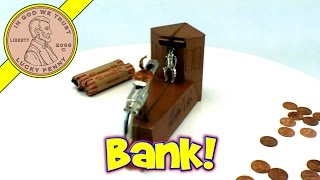 Vintage Astro Wild West Bank Penny Shooter Toy Mike Wolfe American Pickers Kids Toy Reviews