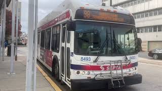 Septa Route 98 to Norristown Transportation Center (Welcome announcement)