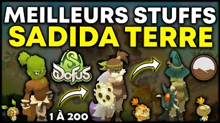 Les MEILLEURS STUFFS TERRE pour le SADIDA PVP/PVM 1 à 200 sur DOFUS 3 ?!