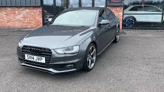 Audi A4 2.0Tdi S-line Black edition 2014 14-plate Daytona Grey