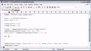 Beginner PHP Tutorial 166 Creating Captcha Image Security Part 3 YouTube