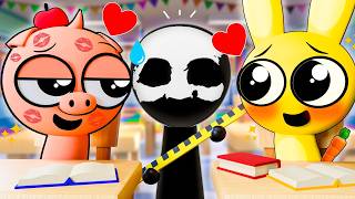 SPRUNKI PETS at SCHOOL! Incredibox Sprunki Animation