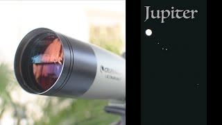 Long Range Test of Celestron Ultima 22-66x 100mm Spotting scope - JUPITER \u0026 It's 4 MOONS