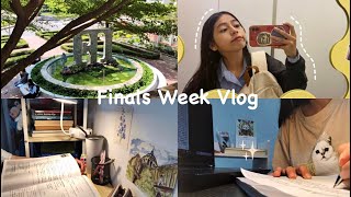 Finals Week Vlog📚📑| Uni| Daily vlog| Exam| IFL| Cambodia uni