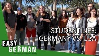 Student life: Germany vs. USA | Easy German 168