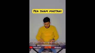 Yea sham mastani ( Kishore kumar )#shorts #piano #music