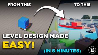 From ZERO to BLOCKOUT! Unreal Engine Level Design in 5 Minutes