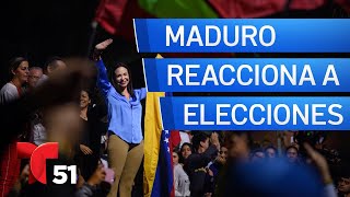 Machado arrasa en las primarias de la oposición y Maduro arremete contra la elección