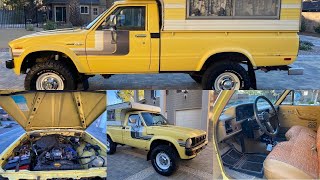 1980 Toyota 4 x 4 Pickup Longbed SR5 #shorts