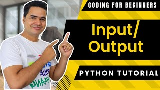 User input Output in Python | Python Tutorial for Beginners | Command Line Input