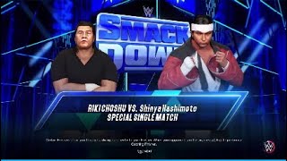 長州力 VS 橋本真也【NJPW】RIKI CHOSHU  ＶＳ  SHINYA HASHIMOTO【WWE2k23】