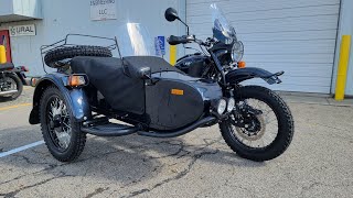 2022 Baikal Blue Ural Gear Up 2wd Sidecar Motorcyle