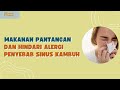 Makanan Pantangan Sinusitis dan Alergi yang harus dihindari