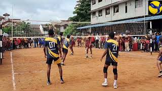 1st set of Final Match Royal vs Ananda Under 19 DSI Super Sports Volleyball in Colombo District 2023