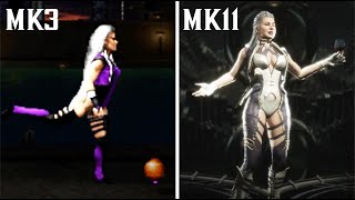 Mortal Kombat : Evolution of sindel Friendships (1995 - 2020)