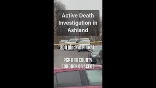 Active Death investigation in Ashland