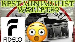 Fidelo Minimalist Wallet Kit | EDC Review