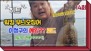 [히트] 14회  고흥권 워킹 무늬오징어 낚시 샤크리(X) 입크리(O)전문 이정구의 에잉?로드