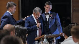 EPIC Father of the Groom Speech | An Incredibly Touching Moment with his Son