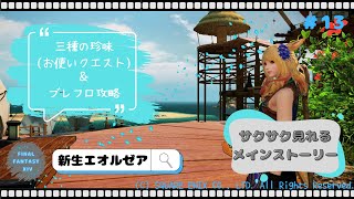 【FF14新生】サクっとストーリー鑑賞（プレイ動画）ブレフロ攻略とお使いクエスト#13