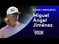 Miguel Ángel Jiménez shoots 8 under par and breaks all-time European Tour appearance record