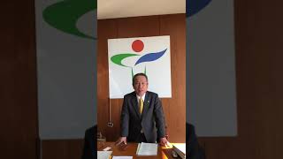 たつの市長の激励！！