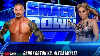 WWE 2K23 Randy Orton vs Alexa bliss