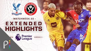 Crystal Palace v. Sheffield United | PREMIER LEAGUE HIGHLIGHTS | 1/30/2024 | NBC Sports