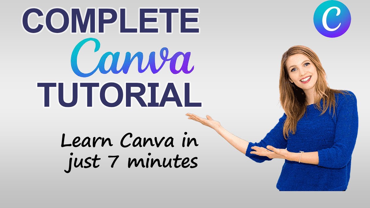 Learn Canva In 7 Minutes ! How To Use Canva [Full Canva Tutorial] # ...