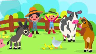 Old MacDonald Had A Farm - Kids songs Nursery Rhymes Super Simple Songs - Canciones Infantiles