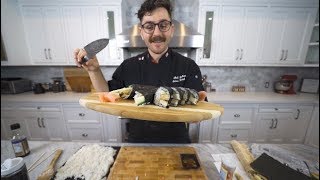 making sushi is really easy