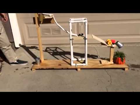 Slow Motion Video Of The Rube Goldberg Machine - YouTube