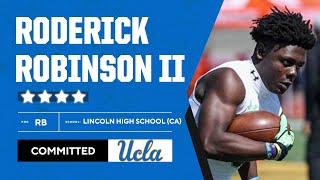 4-Star RB Roderick Robinson II COMMITS to UCLA [Instant Reaction] |CBS Sports HQ