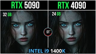 RTX 5090 VS RTX 4090 i914900k | TEST IN 20 GAMES  NATIVE 1080P - 2K - 4K