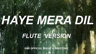 Haye Mera Dil (Flute Version) Remix | Hindi Hip Hop Mix 2021 | Indian Flute Music Ringtone
