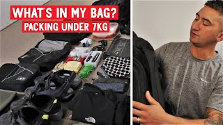 Men's Long-Term Travel Minimalist Packing (UNDER 7KG) | Updated